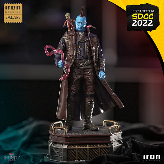 Iron Studios 2022 Event Exclusive Yondu with Baby Groot Art Scale 1/10 Statue