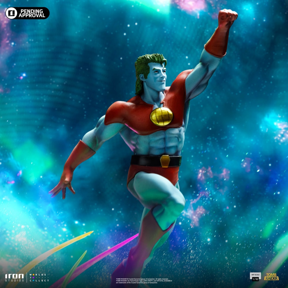 Iron Studio Captain Planet - Captain Planet and the Planeteers - Art Scale 1/10 Scale