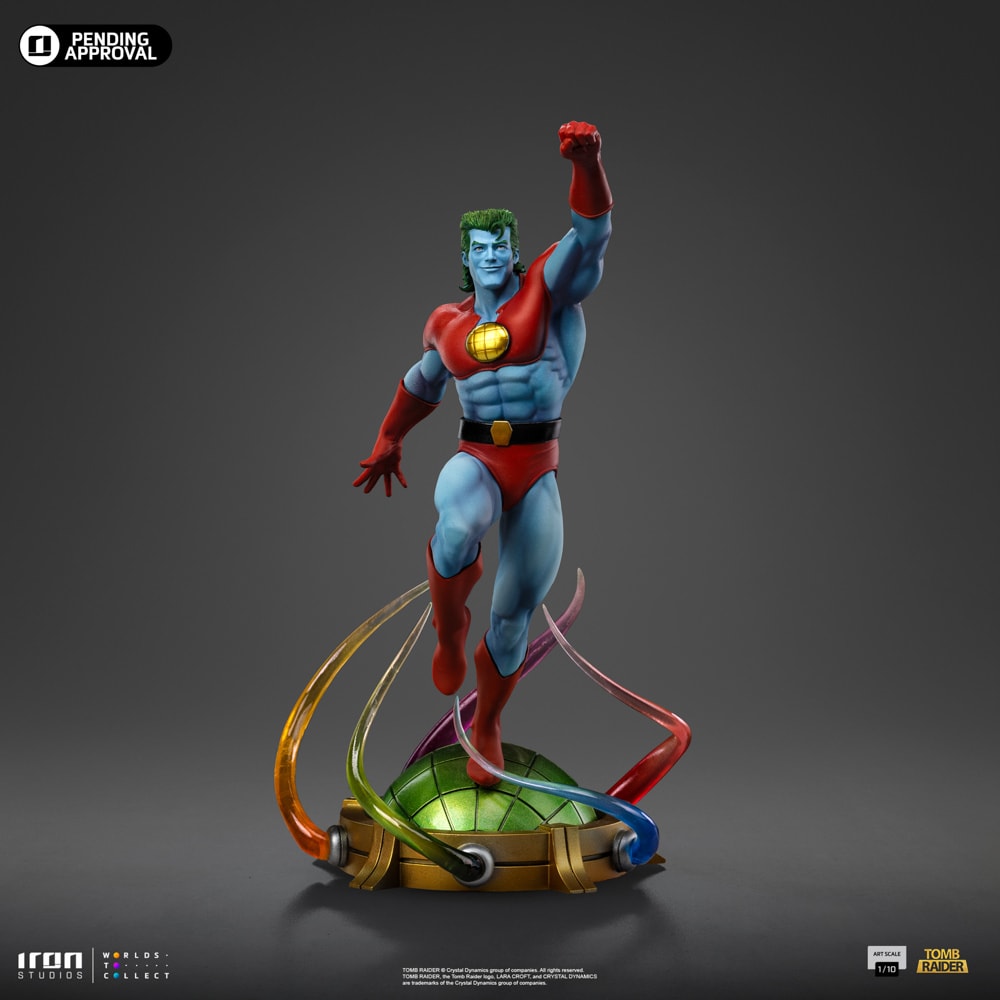 Iron Studio Captain Planet - Captain Planet and the Planeteers - Art Scale 1/10 Scale