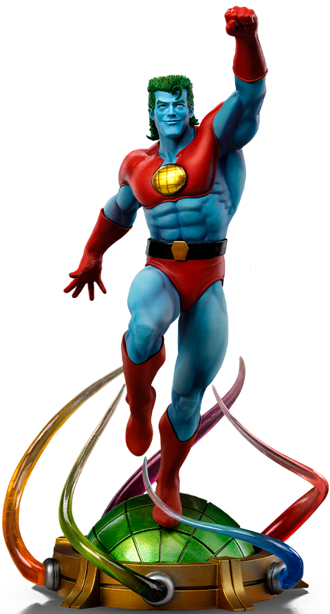 Iron Studio Captain Planet - Captain Planet and the Planeteers - Art Scale 1/10 Scale