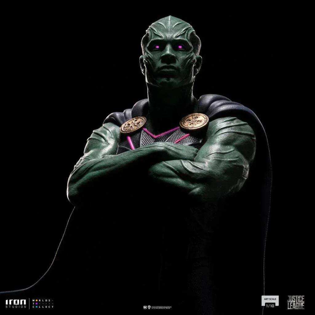 Iron Studios (2022 Event Exclusive) - DC Comics - Martian Manhunter Justice League Zack Snyder BDS Art Scale Statue 1/10 Statue