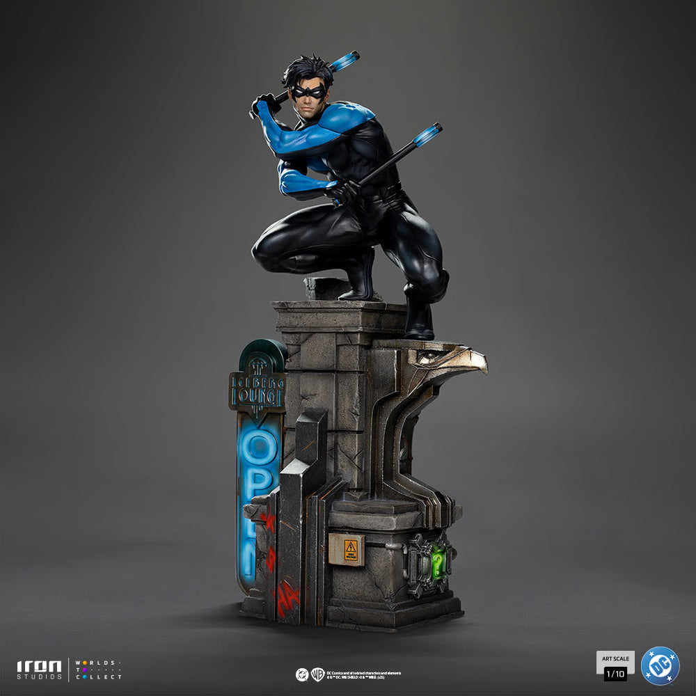 STOCK - Iron Studio Nightwing DC Comics Series #9 - Art Scale 1/10