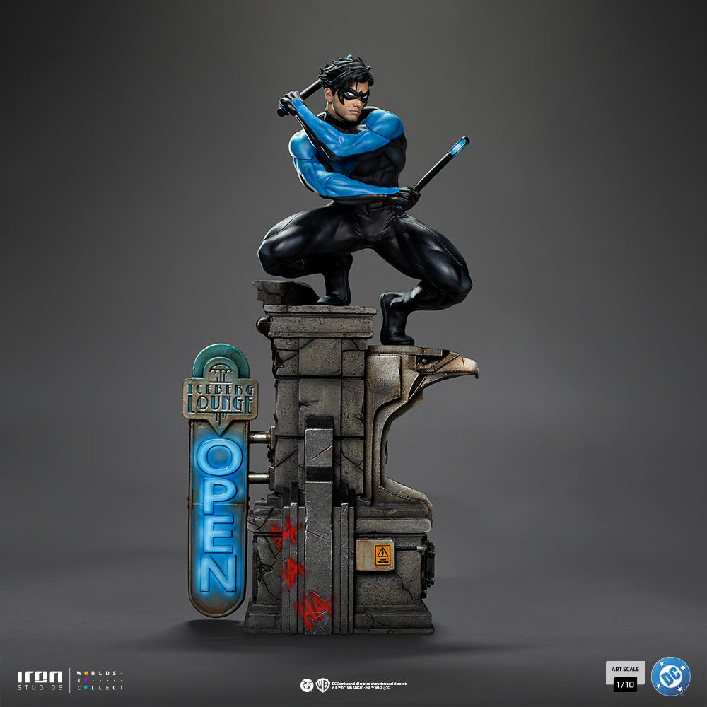 STOCK - Iron Studio Nightwing DC Comics Series #9 - Art Scale 1/10