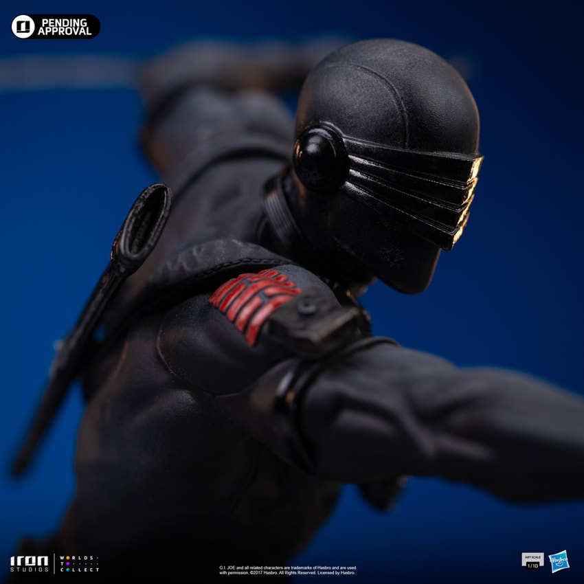 Iron Studio Snake Eyes - GI Joe - Art Scale 1/10
