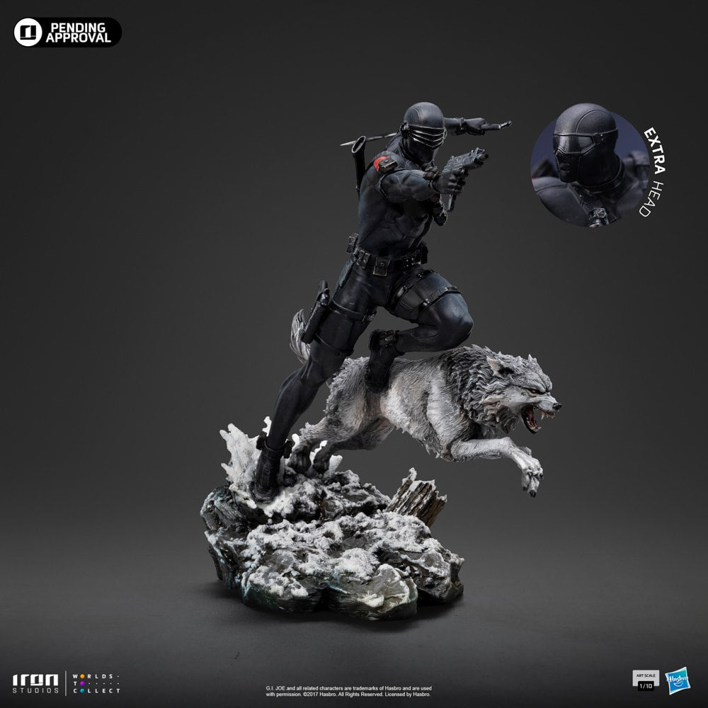 Iron Studio Snake Eyes - GI Joe - Art Scale 1/10