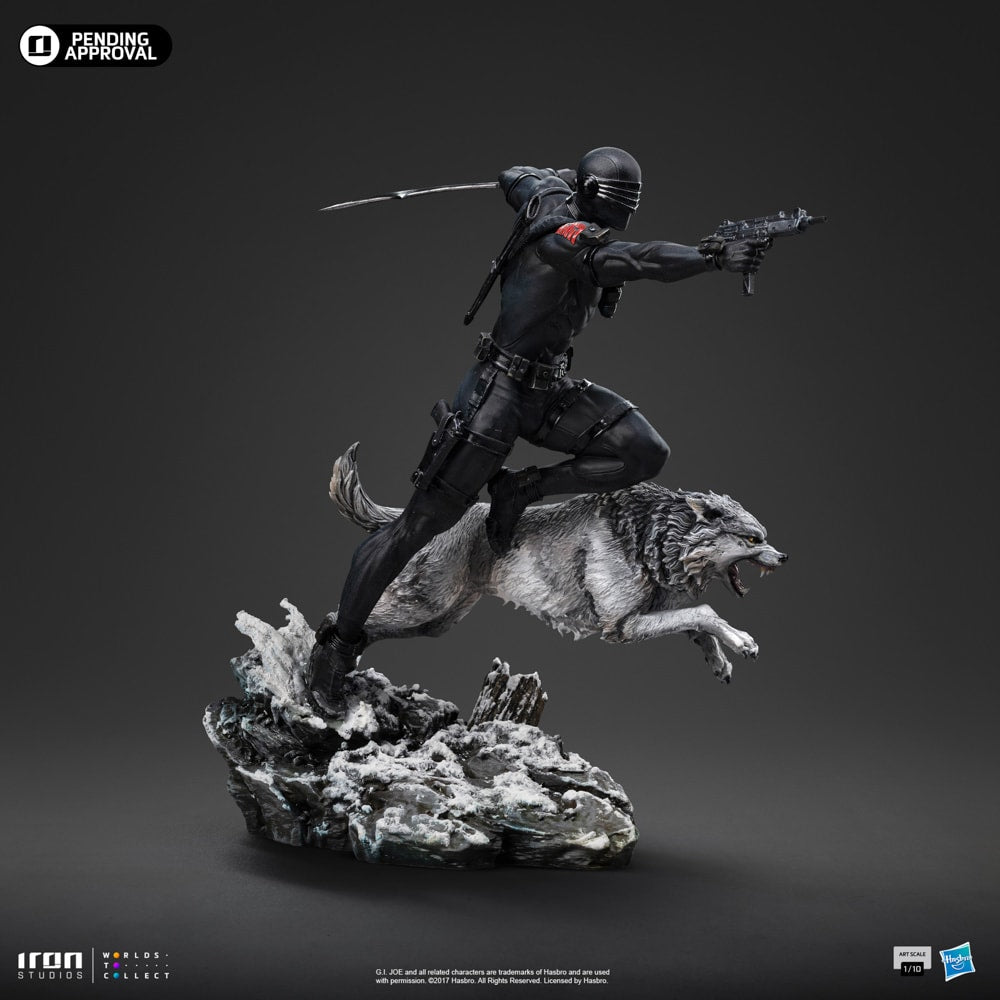 Iron Studio Snake Eyes - GI Joe - Art Scale 1/10