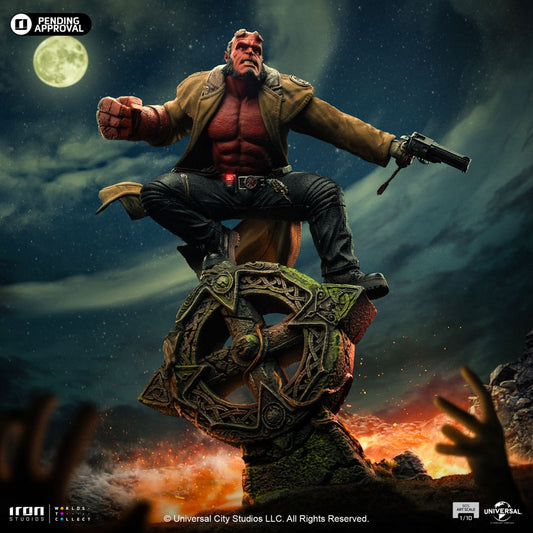 Iron Studios Hellboy - Hellboy 2: The Golden Army - Art Scale 1/10 Statue