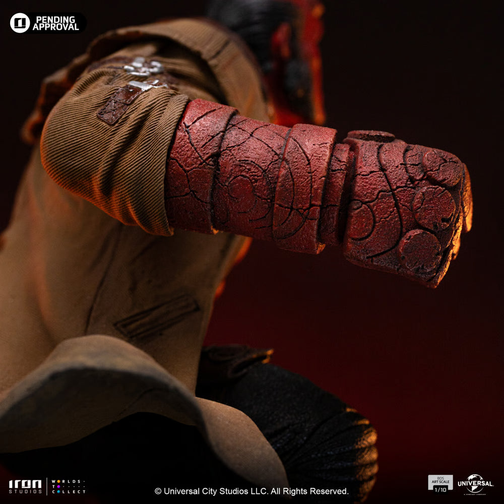 STOCK - Iron Studio Hellboy - Hellboy 2: The Golden Army Art Scale 1/10