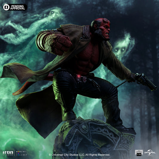 STOCK - Iron Studio Hellboy - Hellboy 2: The Golden Army Art Scale 1/10