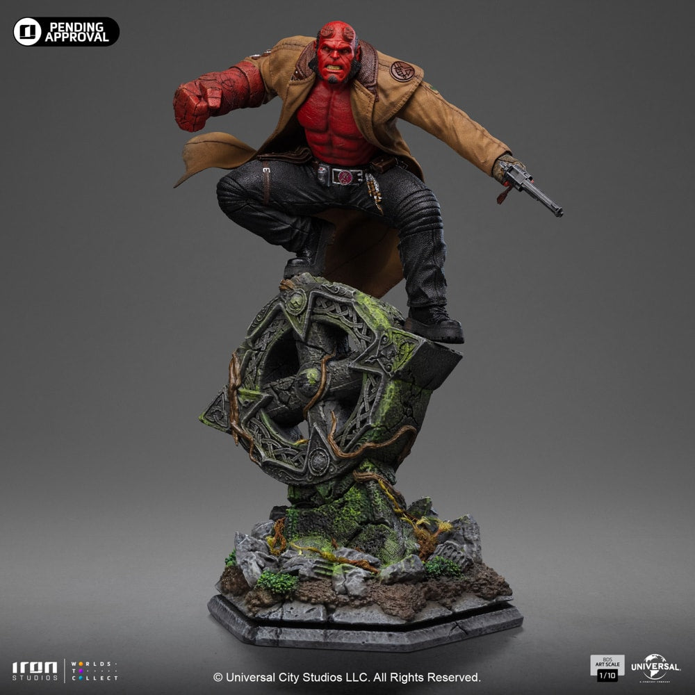 Iron Studios Hellboy - Hellboy 2: The Golden Army - Art Scale 1/10 Statue