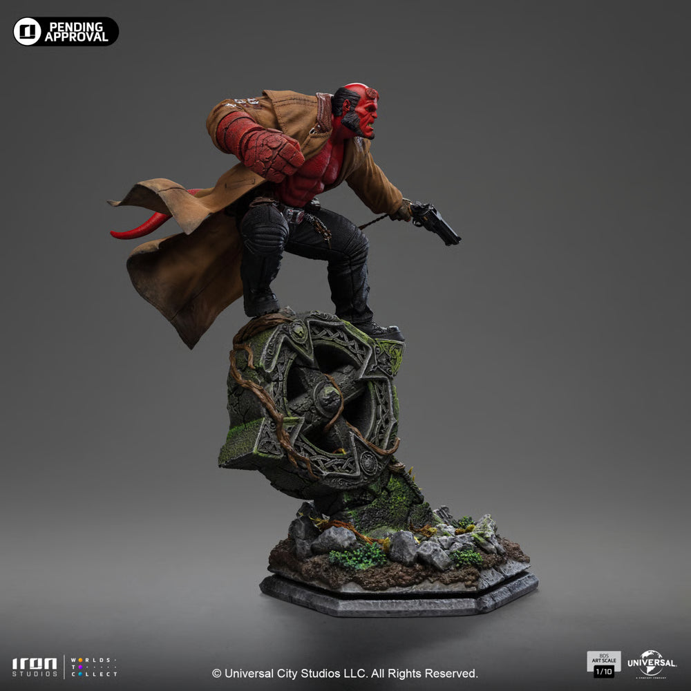 STOCK - Iron Studio Hellboy - Hellboy 2: The Golden Army Art Scale 1/10