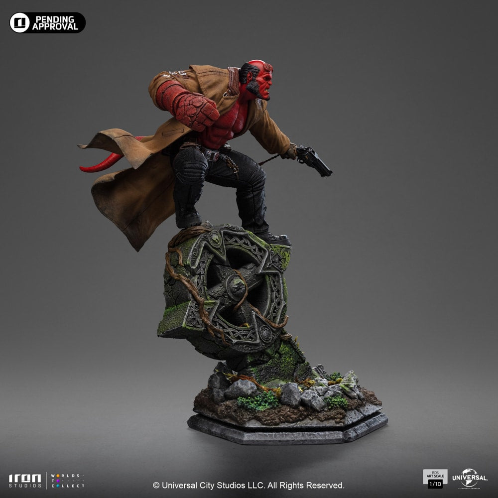 Iron Studios Hellboy - Hellboy 2: The Golden Army - Art Scale 1/10 Statue