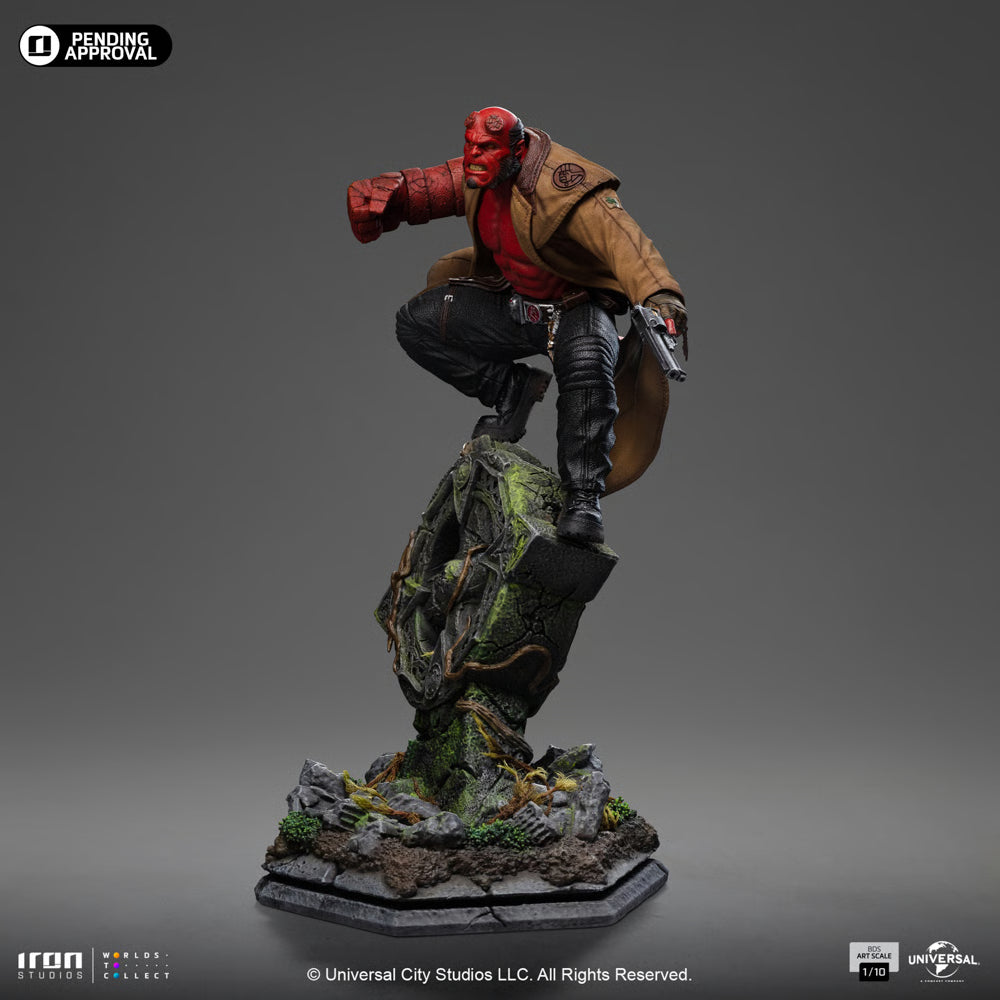 STOCK - Iron Studio Hellboy - Hellboy 2: The Golden Army Art Scale 1/10