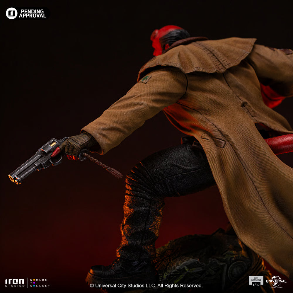 STOCK - Iron Studio Hellboy - Hellboy 2: The Golden Army Art Scale 1/10