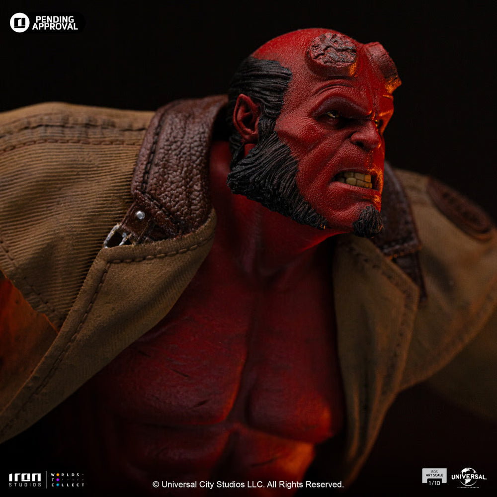 STOCK - Iron Studio Hellboy - Hellboy 2: The Golden Army Art Scale 1/10