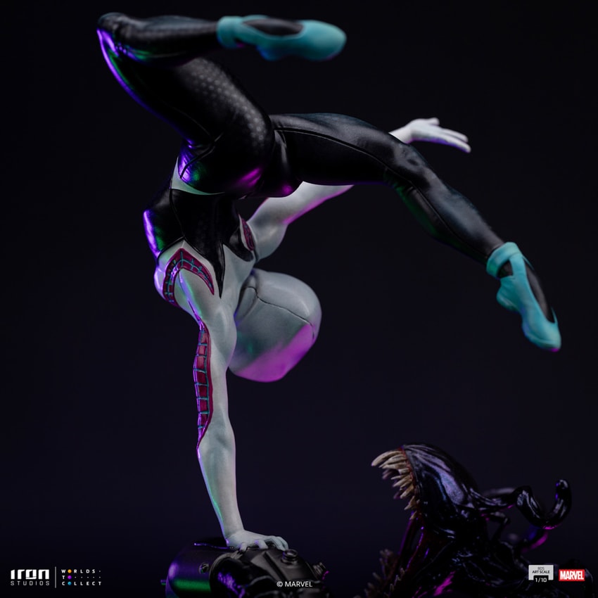 Iron Studios Ghost Spider Spiderman vs Villains BDS Art 1/10 Scale Statue