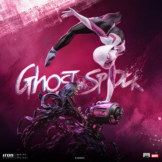 Iron Studios Ghost Spider Spiderman vs Villains BDS Art 1/10 Scale Statue
