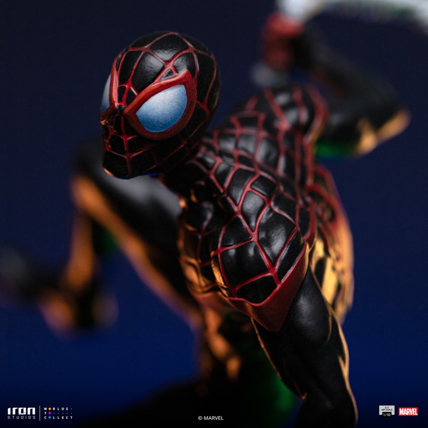 Iron Studios Miles Morales Spiderman vs Villains BDS Art 1/10 Scale Statue