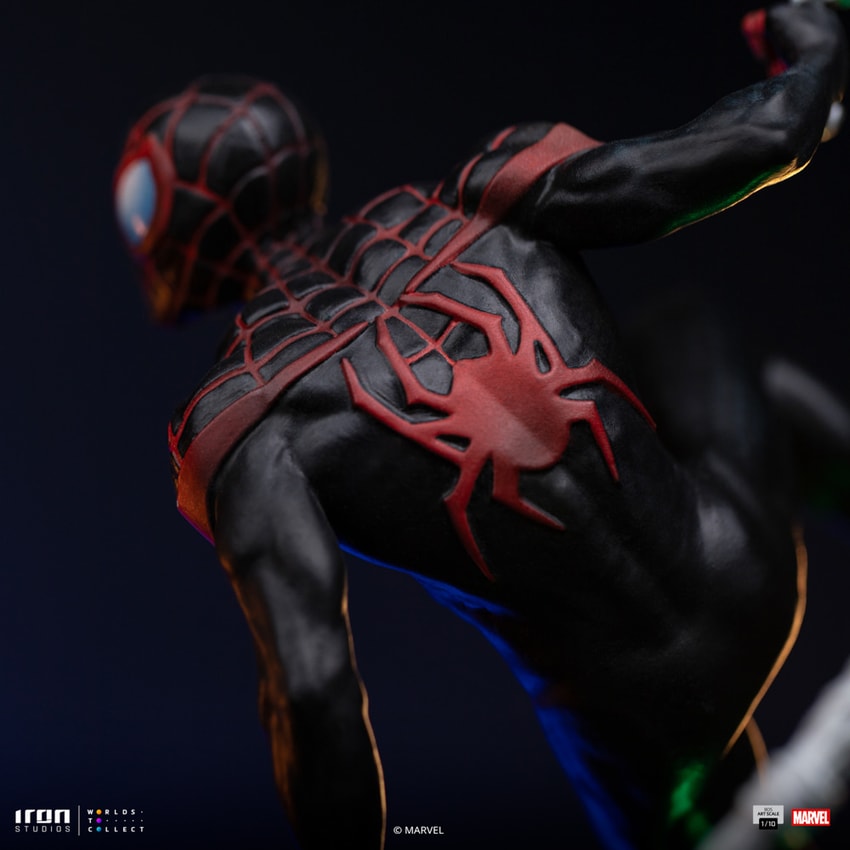 Iron Studios Miles Morales Spiderman vs Villains BDS Art 1/10 Scale Statue