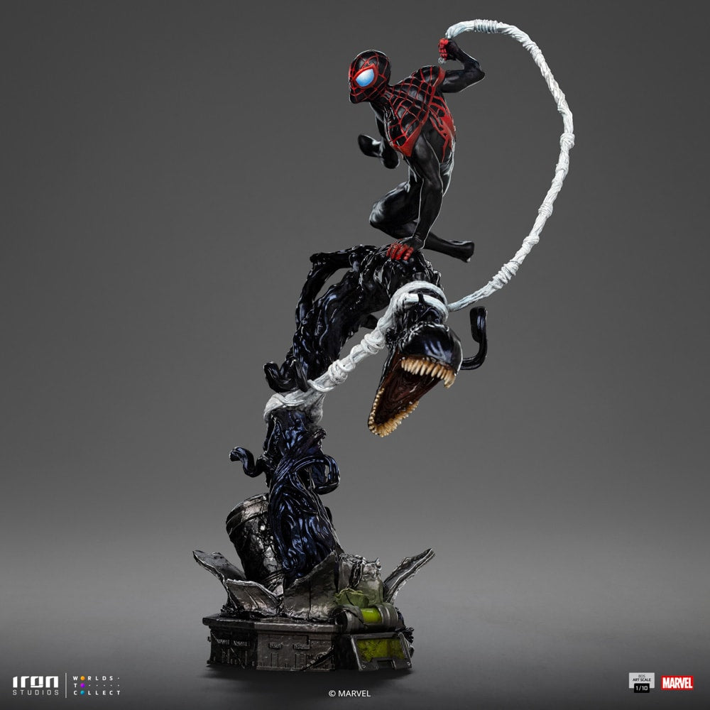 Iron Studios Miles Morales Spiderman vs Villains BDS Art 1/10 Scale Statue