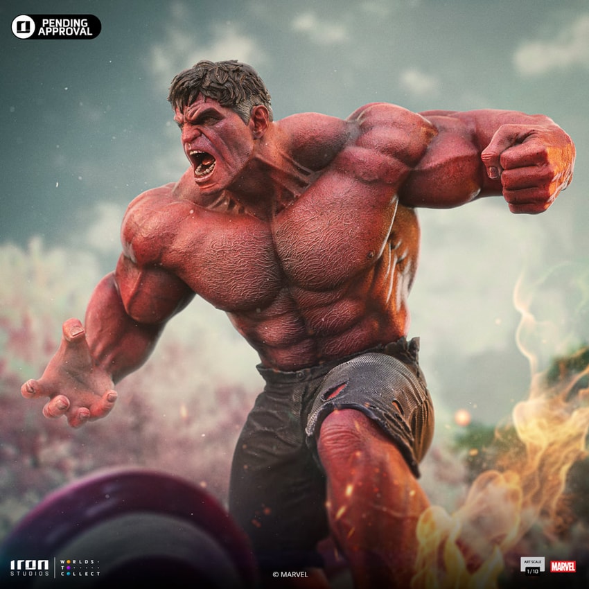 Iron Studio Red Hulk - Brave New World - Art Scale 1/10 Scale