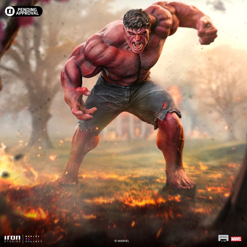 Iron Studio Red Hulk - Brave New World - Art Scale 1/10 Scale