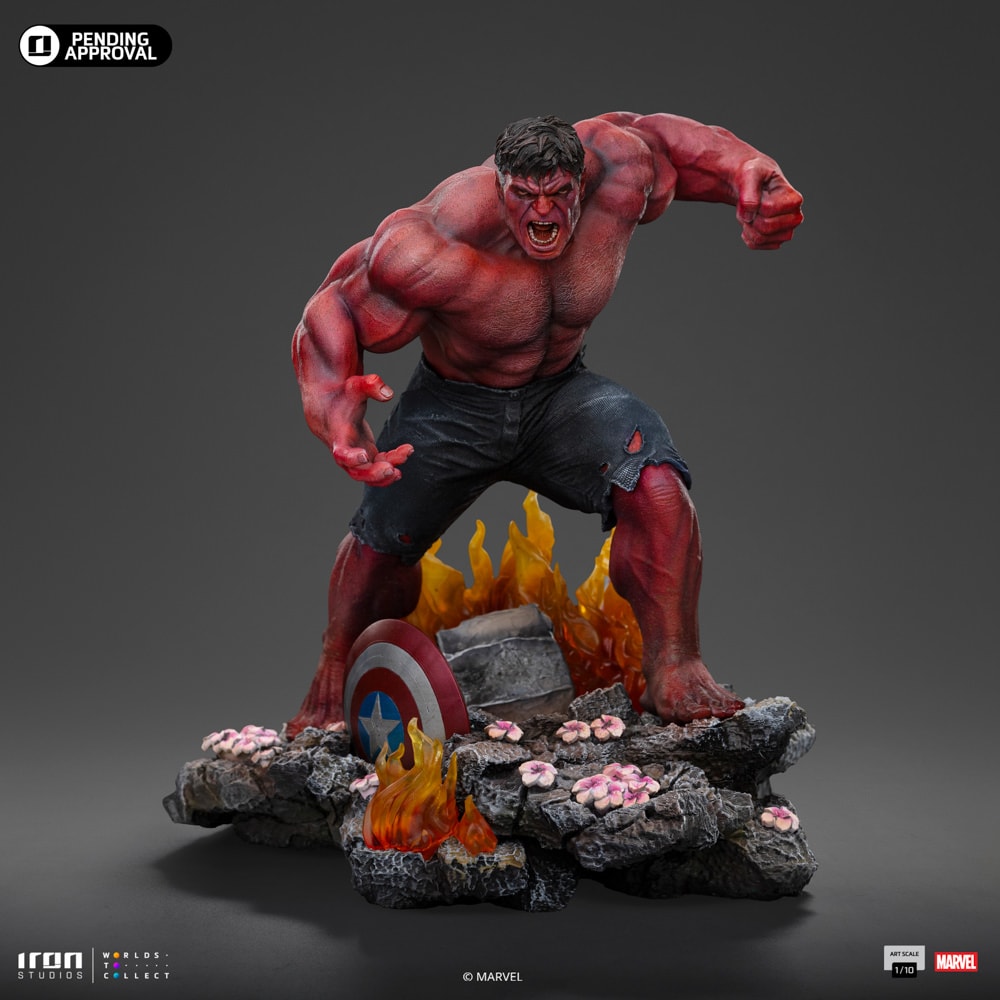 Iron Studio Red Hulk - Brave New World - Art Scale 1/10 Scale