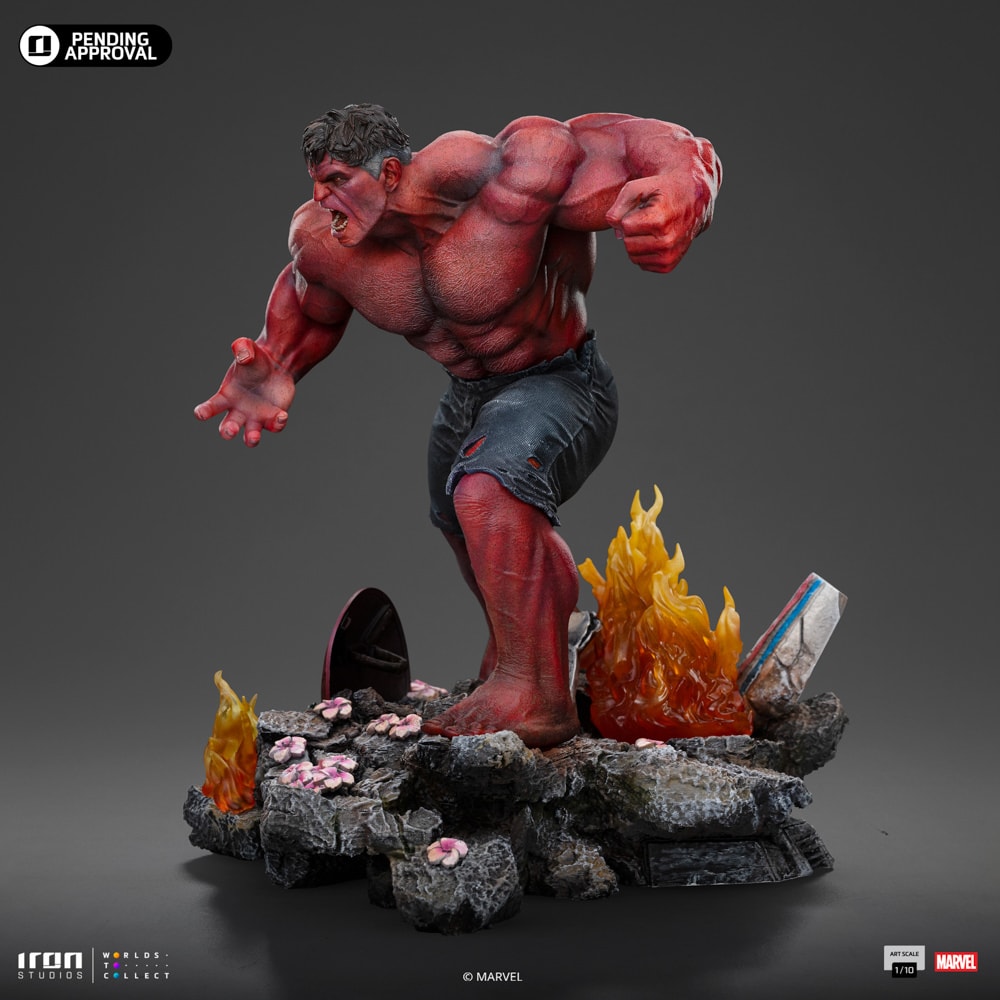 Iron Studio Red Hulk - Brave New World - Art Scale 1/10 Scale