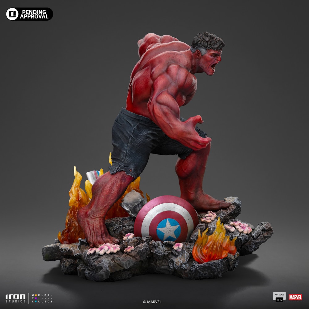 Iron Studio Red Hulk - Brave New World - Art Scale 1/10 Scale