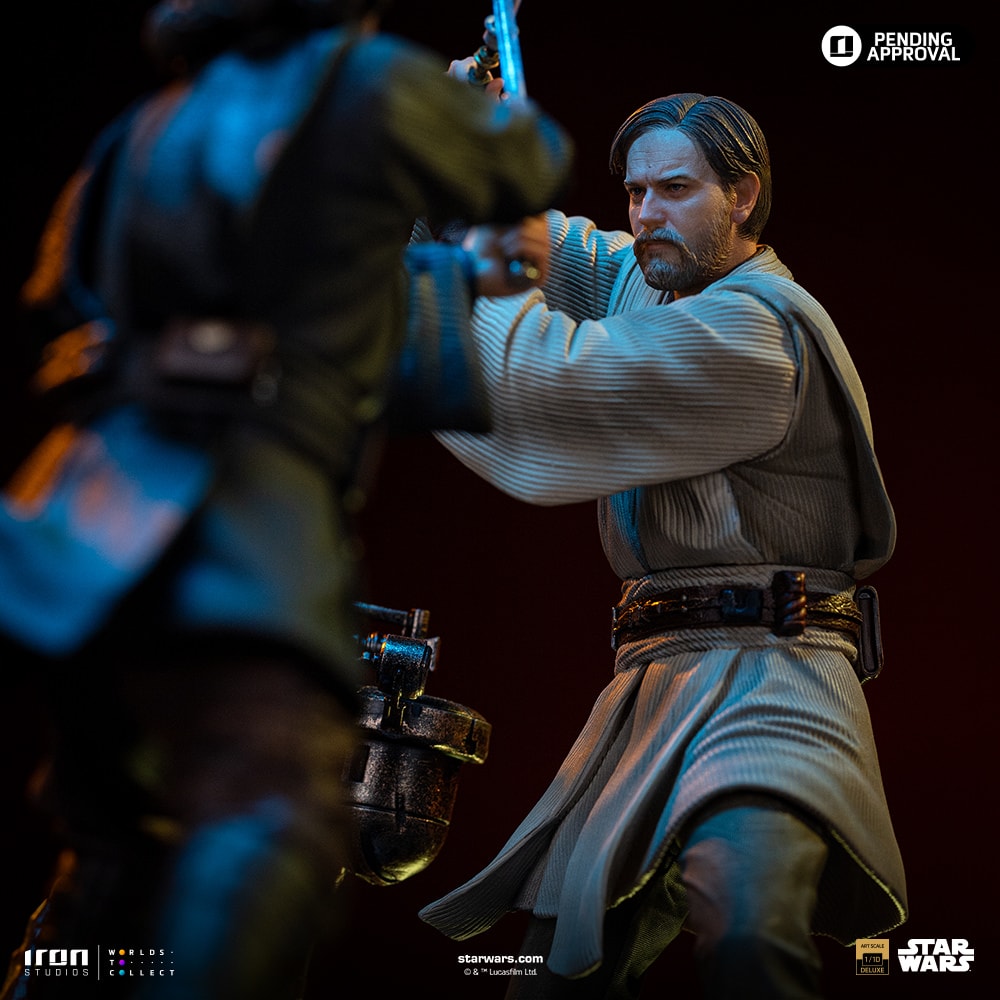 Iron Studio Anakin vs Obi Wan - Star Wars - Art Scale 1/10 Statue