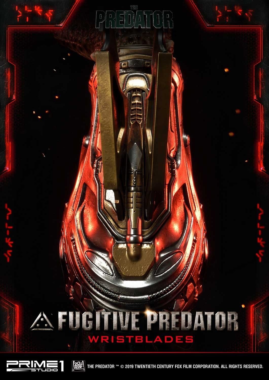 Prime 1 Studio Life Size 1/1 Scale The Predator (Film) Fugitive Predator Wristblades LSTPR-02
