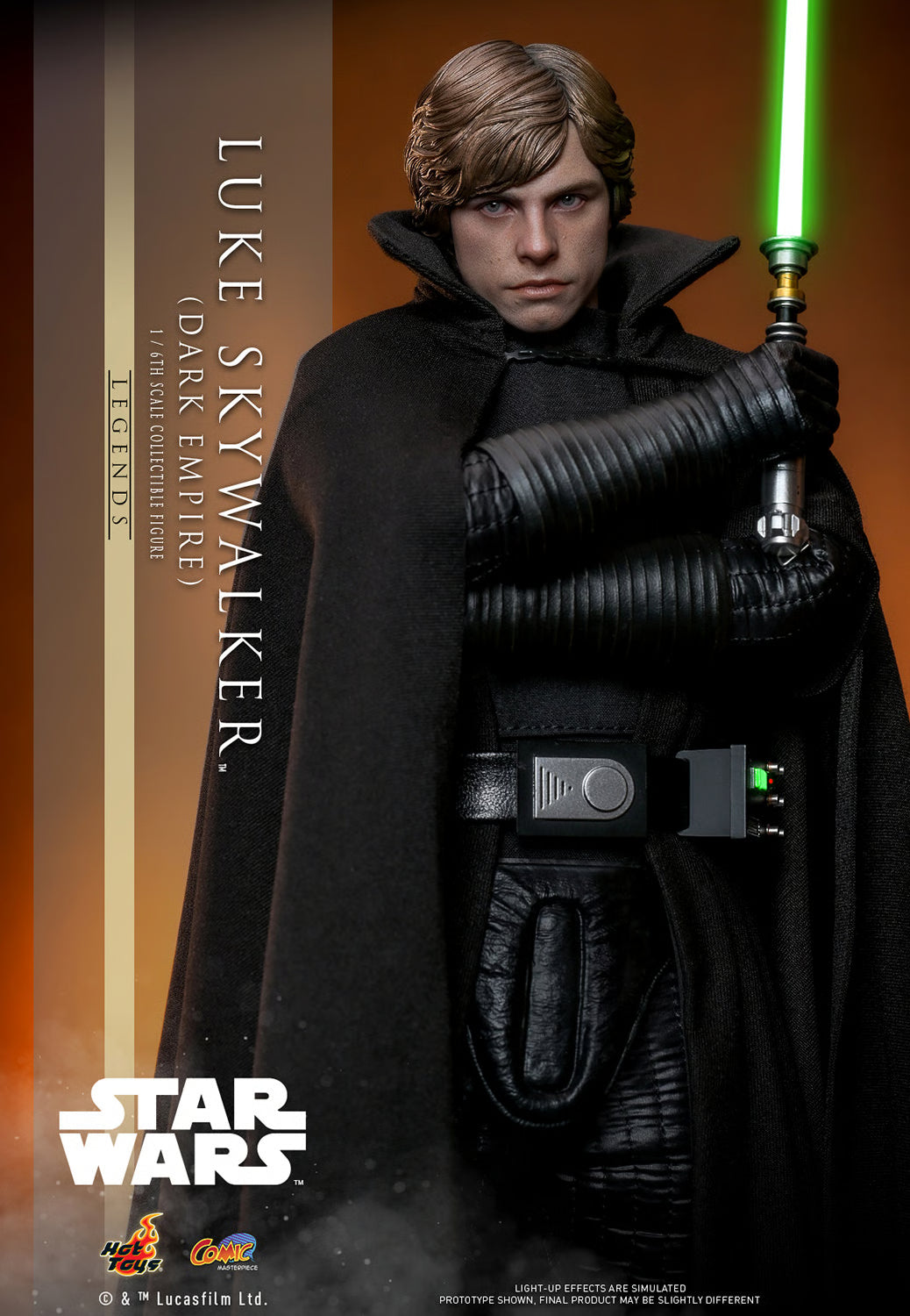STOCK - Hot Toys CMS019 Luke Skywalker (Dark Empire) 1/6 Scale Collectible Figures