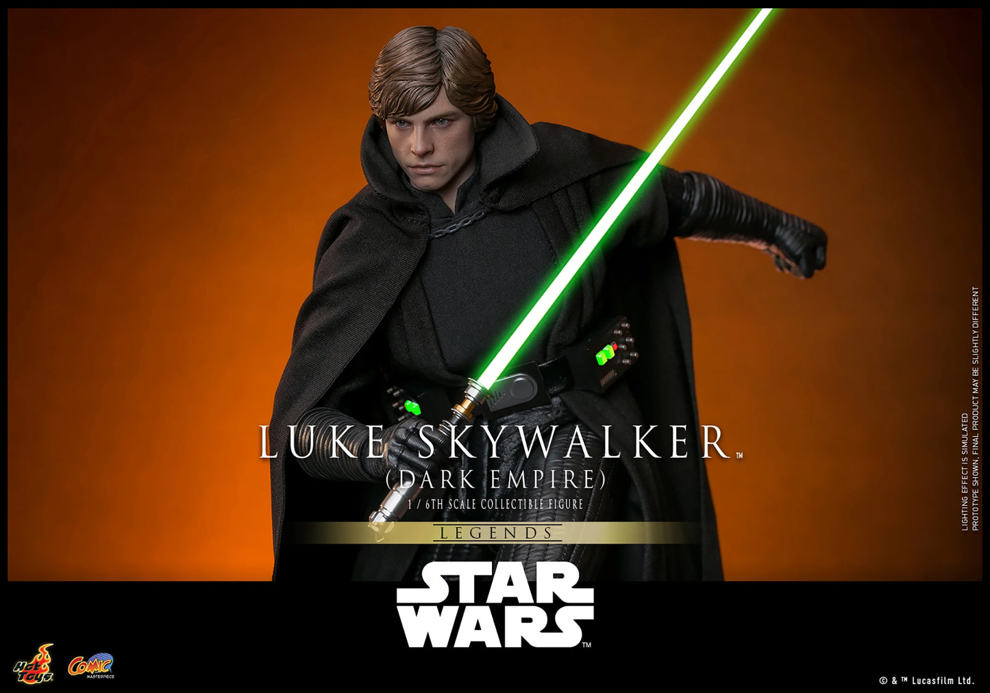 STOCK - Hot Toys CMS019 Luke Skywalker (Dark Empire) 1/6 Scale Collectible Figures
