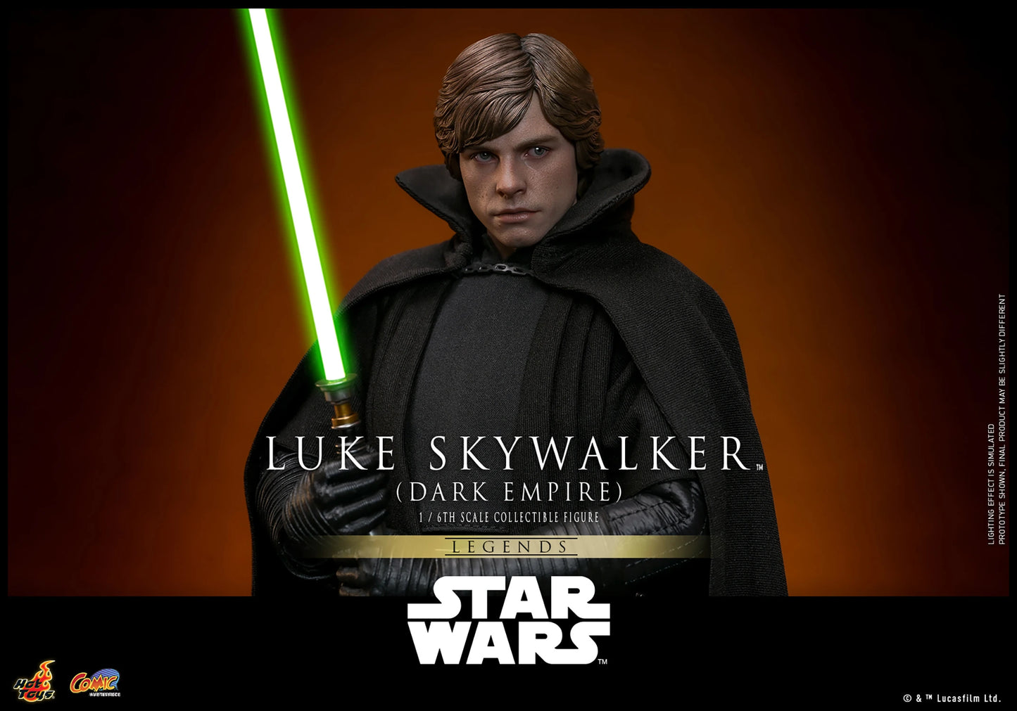 STOCK - Hot Toys CMS019 Luke Skywalker (Dark Empire) 1/6 Scale Collectible Figures