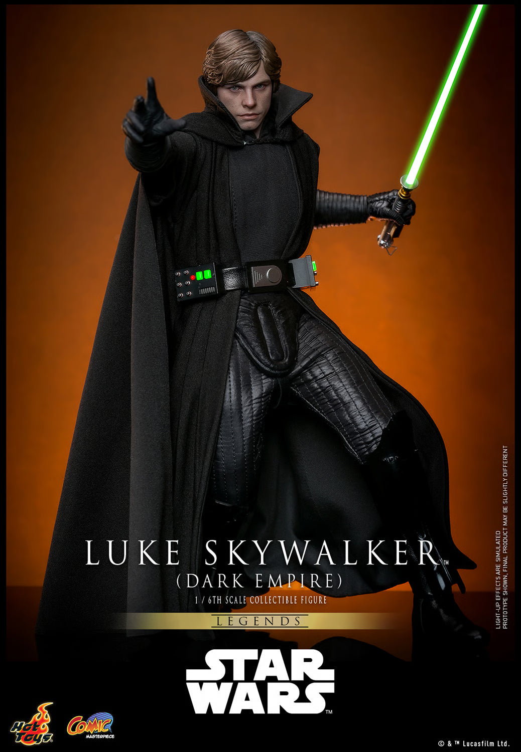 STOCK - Hot Toys CMS019 Luke Skywalker (Dark Empire) 1/6 Scale Collectible Figures