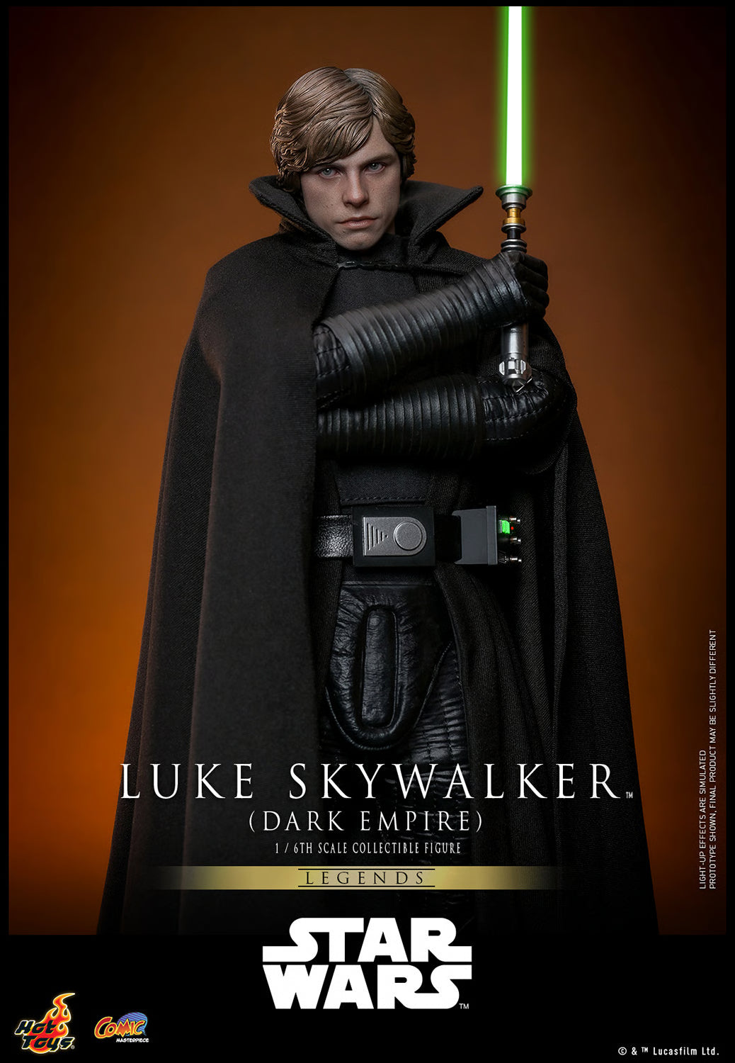 STOCK - Hot Toys CMS019 Luke Skywalker (Dark Empire) 1/6 Scale Collectible Figures