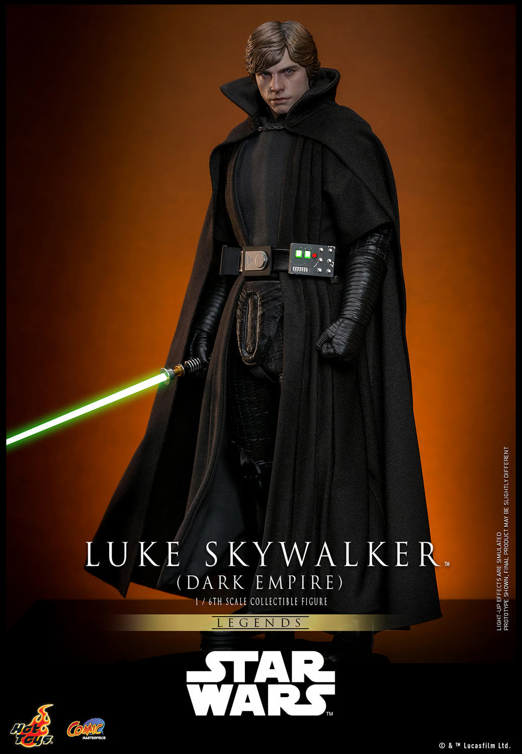 STOCK - Hot Toys CMS019 Luke Skywalker (Dark Empire) 1/6 Scale Collectible Figures