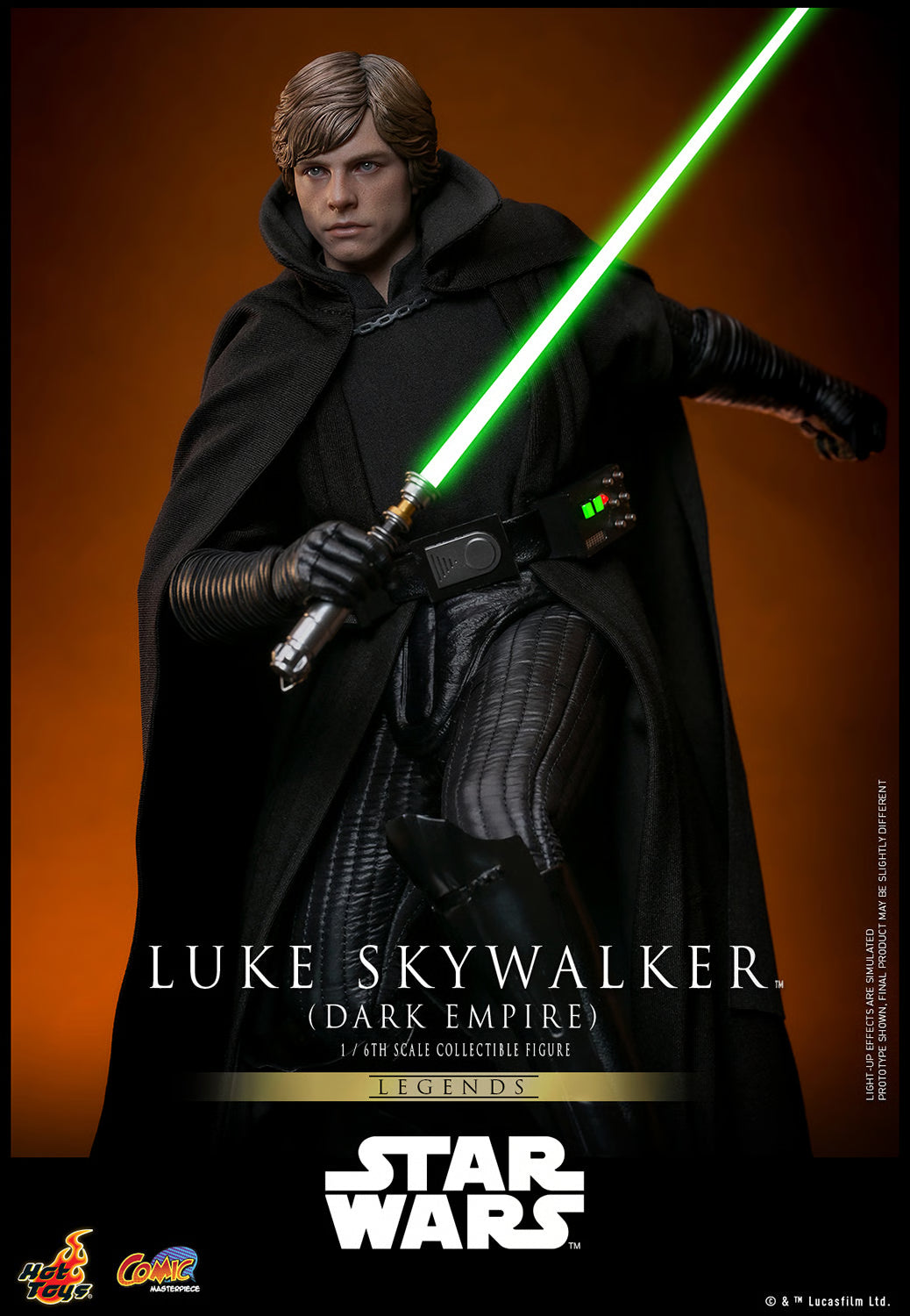 STOCK - Hot Toys CMS019 Luke Skywalker (Dark Empire) 1/6 Scale Collectible Figures
