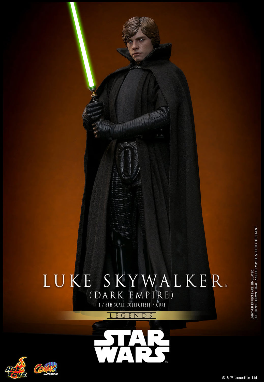 STOCK - Hot Toys CMS019 Luke Skywalker (Dark Empire) 1/6 Scale Collectible Figures