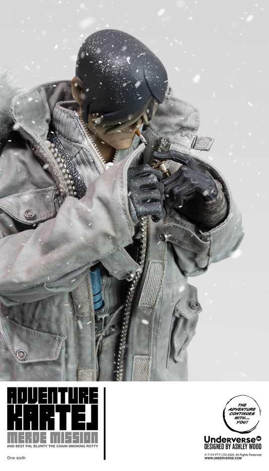 PRE ORDER - Underverse Adventure Kartel - Cold Bugger Adventure Merde 1/6 Scale Collectible Figure