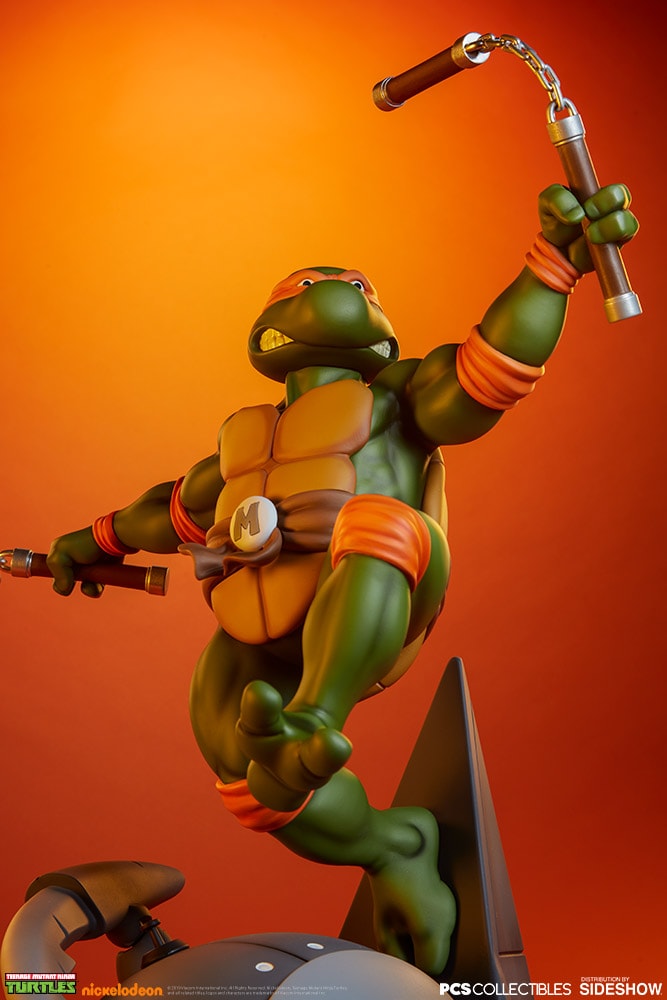 Exclusive Version ! PCS 1/4 Scale Michelangelo Teenage Mutant Ninja Turtles TMNT