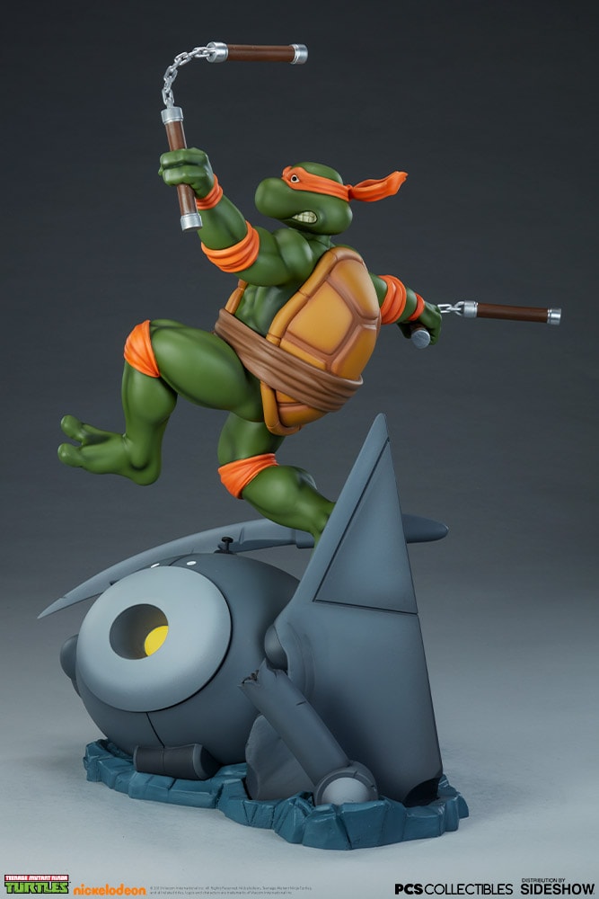 Exclusive Version ! PCS 1/4 Scale Michelangelo Teenage Mutant Ninja Turtles TMNT