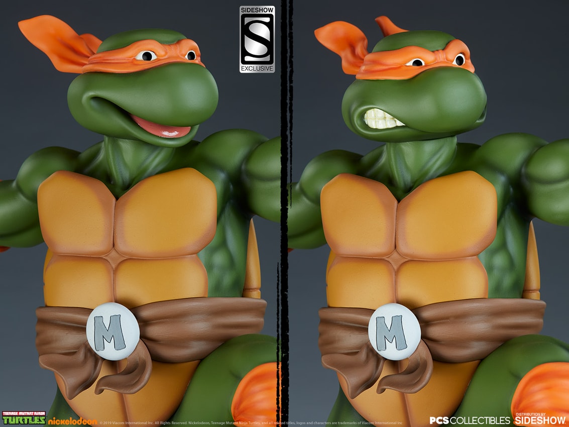 Exclusive Version ! PCS 1/4 Scale Michelangelo Teenage Mutant Ninja Turtles TMNT