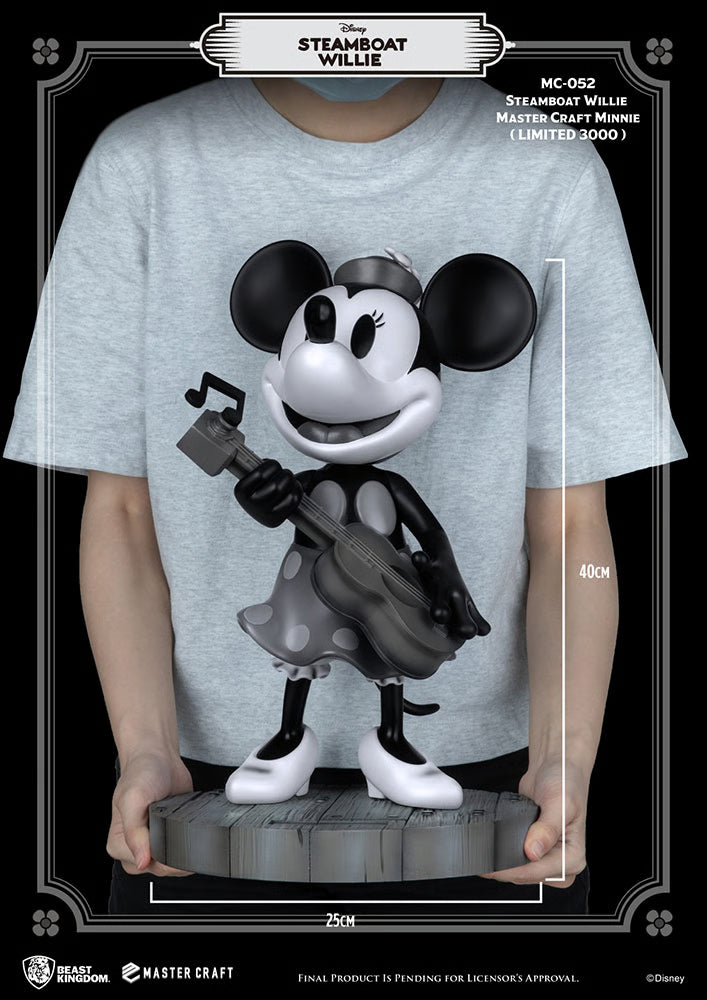 STOCK - Beast Kingdom Minnie Mouse Master Craft Figurine Steamboat Willie MC-052