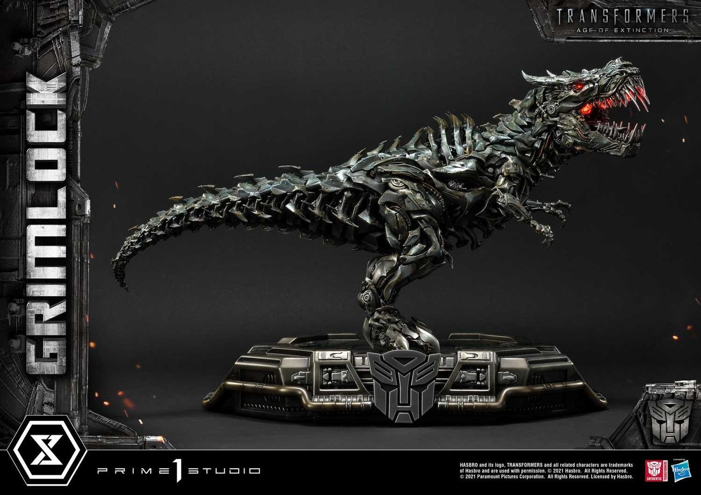 Prime 1 Studio Transformers: Age of Extinction (Film) - Grimlock