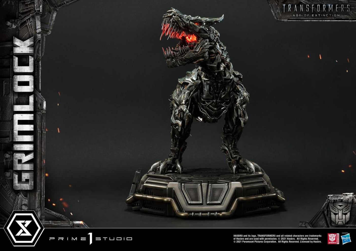 Prime 1 Studio Transformers: Age of Extinction (Film) - Grimlock