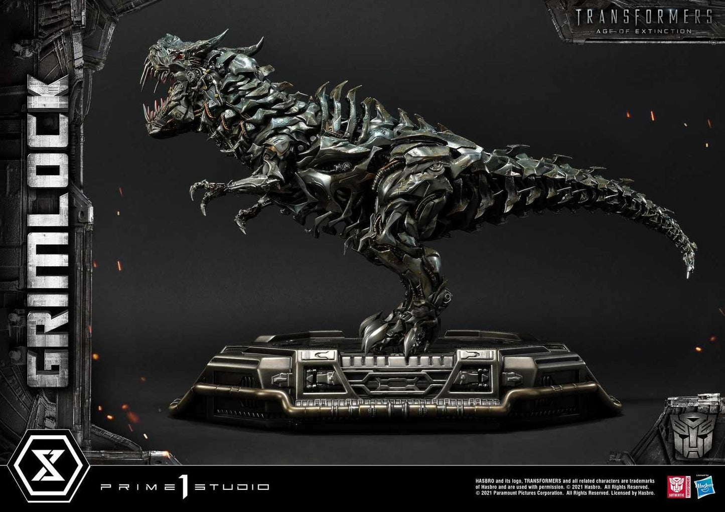 Prime 1 Studio Transformers: Age of Extinction (Film) - Grimlock