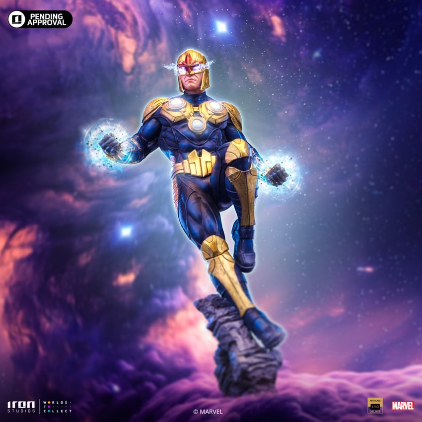 Iron Studios Nova Deluxe - Infinity Gauntlet Diorama - BDS Art Scale 1/10 Statue