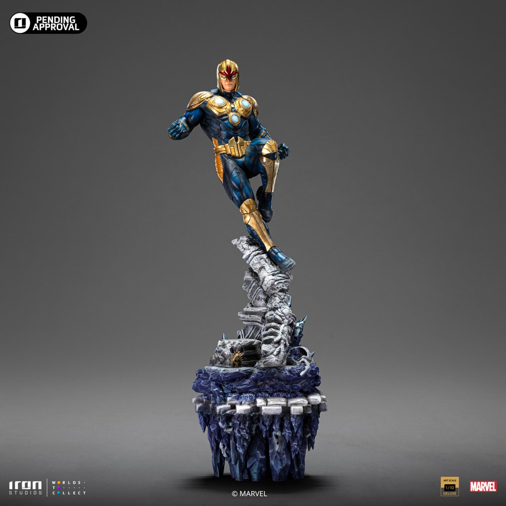 Iron Studios Nova Deluxe - Infinity Gauntlet Diorama - BDS Art Scale 1/10 Statue