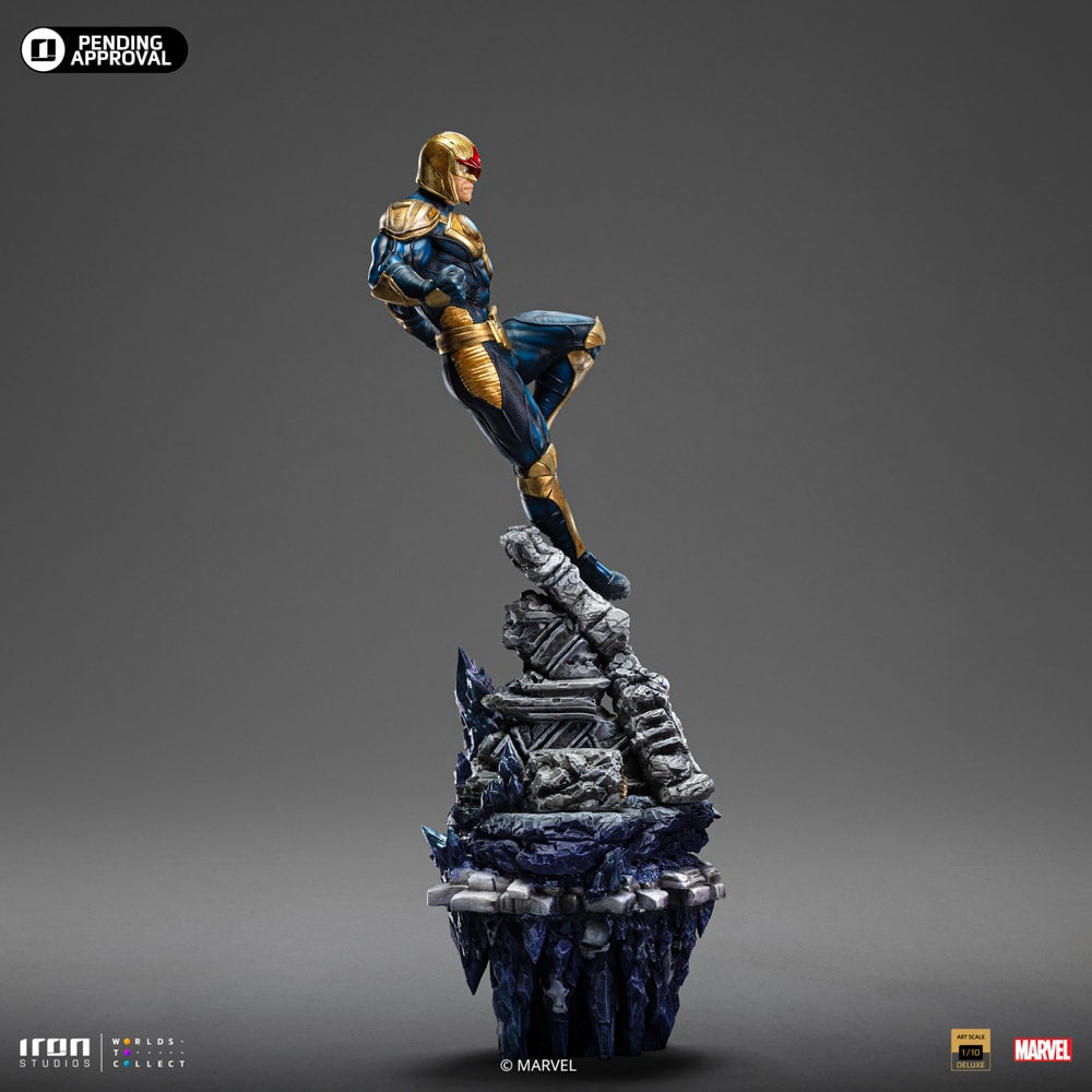 Iron Studios Nova Deluxe - Infinity Gauntlet Diorama - BDS Art Scale 1/10 Statue